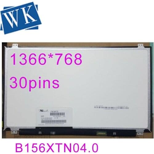 Free shipping 15.6 LCD Screen Panel B156XTN04.0 B156XTN04.1 N156BGE-E42 N156BGE-E32 LTN156AT37 N156BGE-EA2 LP156WHB TPA1