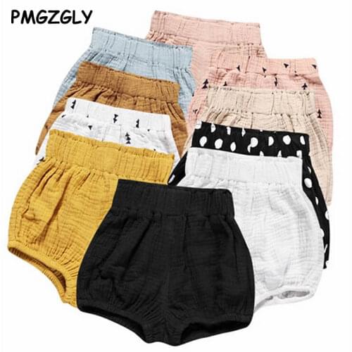 Baby bread pants children boys girls cotton triangle shorts big PP pants shorts Newborn Summer Trousers PP Pants shorts 0-5T