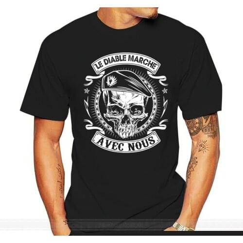 Men T Shirt Foreign Legion Marche Women T-Shirt cotton tshirt men summer fashion t-shirt euro size