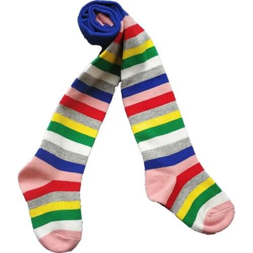 Cotton Warm Pantyhose Baby Childrens Christmas Stocking Pantyhose Babys Clothing Kids Toddler Tight Girls Soft Cotton For 3-6T