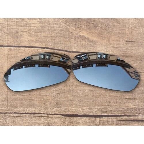Vonxyz Chrome Mirror Polycarbonate Replacement Lenses for-Oakley Whisker Frame