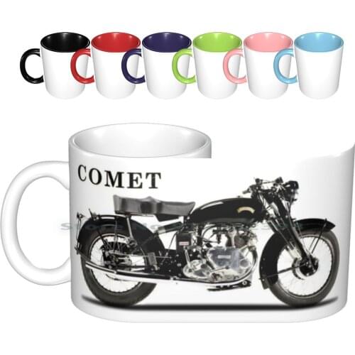 The Series C Comet Ceramic Mugs Coffee Cups Milk Tea Mug Vincent Comet Series C Vincent Comet Vincent Rapide Motorcycle Vintage