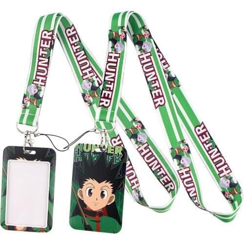 LT33 HUNTER×HUNTER Anime Neck Straps lanyard Car Keychain ID Card Pass Gym Mobile Phone Key Ring Badge Holder Jewelry Gifts