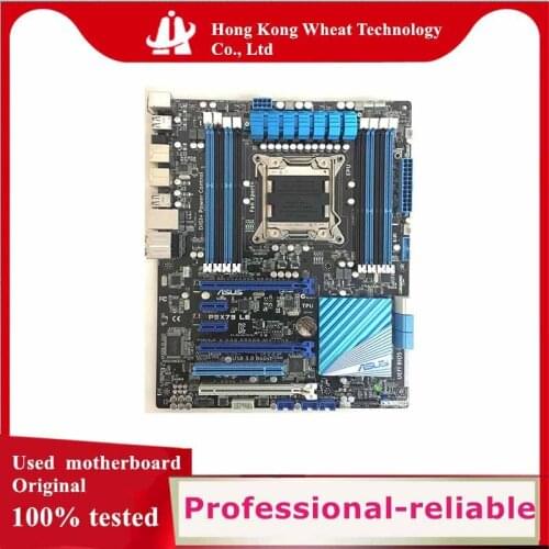 For ASUS P9X79 LE Motherboard Socket LGA 2011 DDR3 SATA3 For Intel X79 Original Desktop Used Mainboard