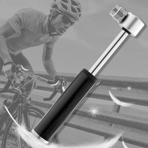 Mini Portable Bicycle Tire Basketball Football Aluminum Alloy Air Inflator Pump Outdoor Sports Accessories