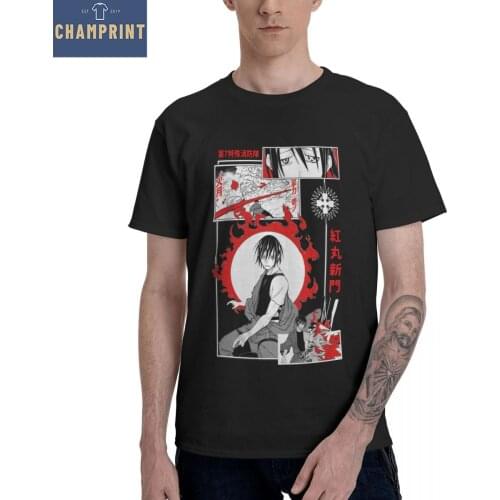 Casual Fire Force Shinra Kusakabe Infernals Akitaru Obi Anime T-Shirt Men Cotton T Shirt Short Sleeve Tee Shirt 6XL Clothing