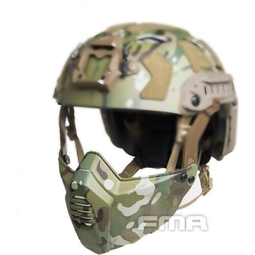 NEW FMA TB1355 SF Mask Half Mask For Tactical Airsoft Fast Tactical SF Helmet Face Mask