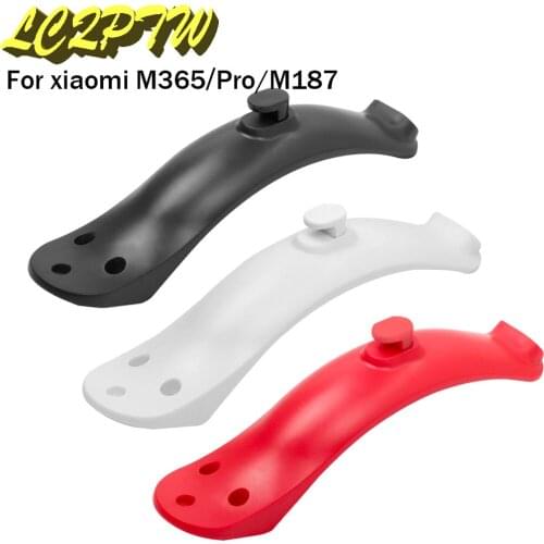 Upgraded Splash Fender Short Ducktail For Xiaomi M365/M187/Pro Scooter Rear Mudguard Back Wing Electric Scooter Accessorices