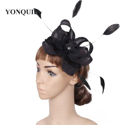 Charming Wedding Headwear Bridal New Fascinator Hair Pin Accessories Mariage Party Headdress Cocktail Race Ladies Headpiece