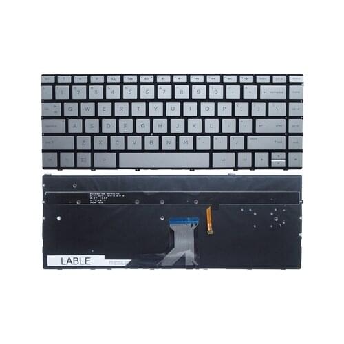 SSEA New laptop US silver Keyboard For HP Spectre x360 TPN-I128 C132 W133 Q178 Q199 13-W 13-W000 13-W010CA 13-W013D