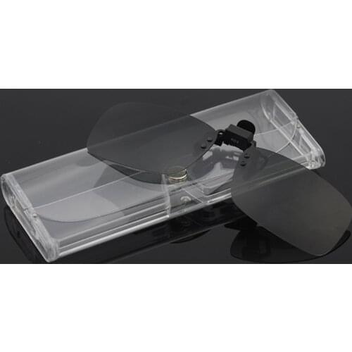 Stylish Transparent Eye Glasses Sunglasses Soft Case Box Portable Protector Holder