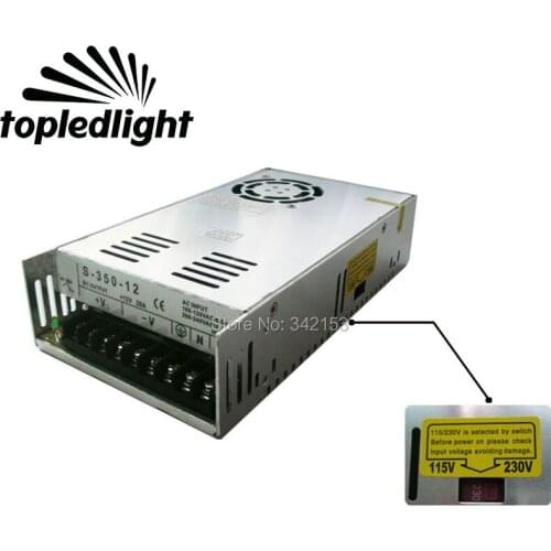 Input 100-220V Output DC12V 29A 350W Universal Regulated Switching Power Supply Use For CCTV Cameras Led Strips Home Appliances
