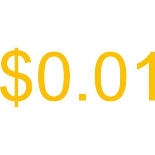 0.01 USD, Special link for extra fee. Please do not pay without communication