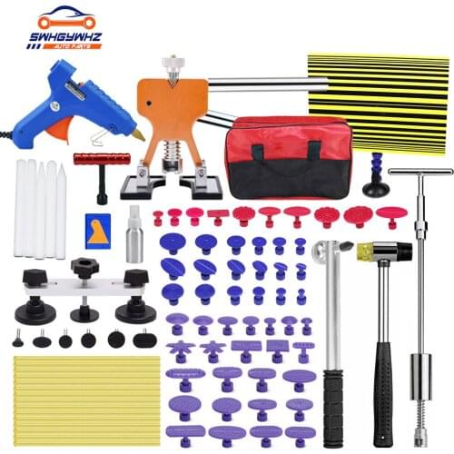 Panitless dent repair Tools Dent Lifter Puller Paintless Hail Removal Repair Tap Down Ding Hammer