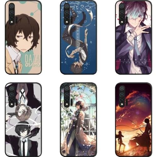 Anime Bungou Stray Dogs Dazai Osamu Phone Case For Huawei Nova 6se 7 7pro 7se honor 7A 8A 7C 9C Play