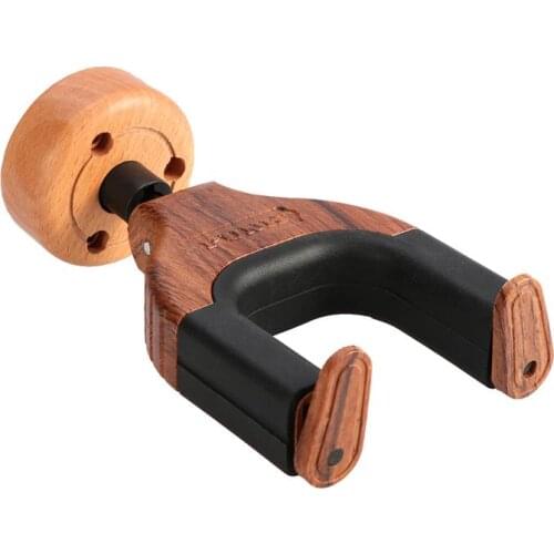 Guitar Hangers Hook Holder Wood Metal Rubber Instrument Hangers Wall Stand