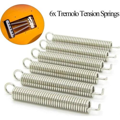 IRIN 6 Pcs Electric Guitar Tremolo Spring Springs for ST(opp) Guitarra Accessories Electric Musical Instrument Parts