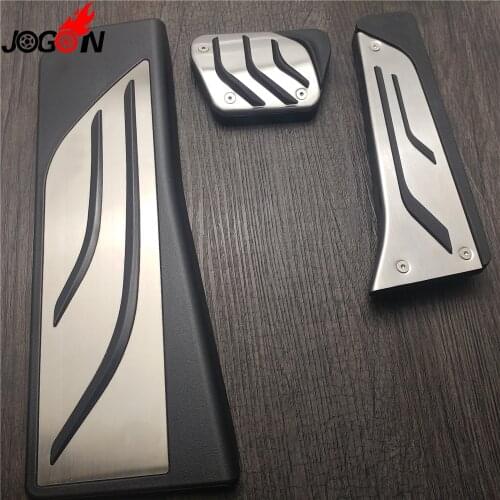 No Drilling AT & MT For BMW 5 6 7 Series E65 E67 E68 F01 F02 F10 F11 F07 F12 F13 Gas Brake Clutch Foot Rest Pedal Pad Replace