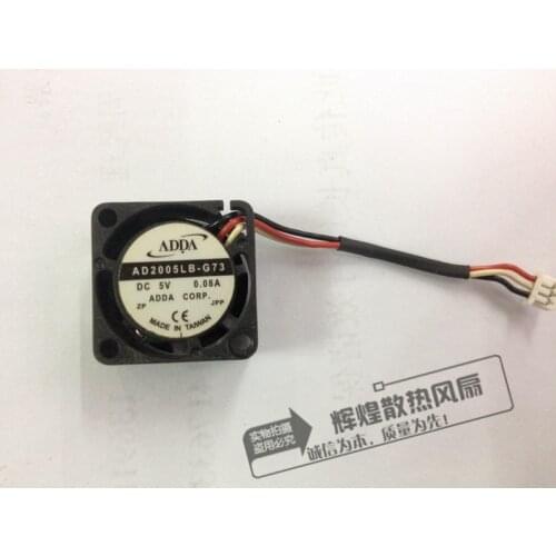 NEW ADDA AD2005LB-G73 2cm 2010 5V 0.08A micro cooling fan