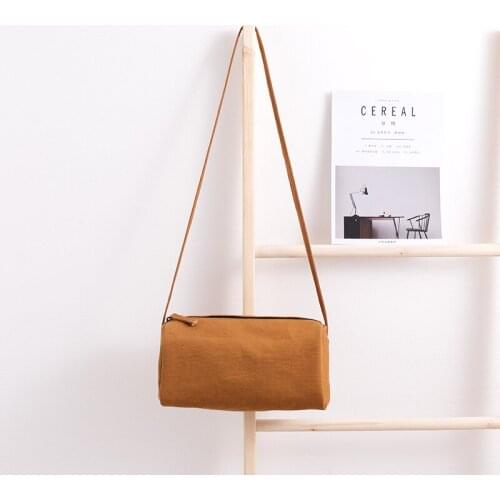 2021 New Womens Shoulder Bag Simple Messenger Bag Canvas Bag for girl little bag