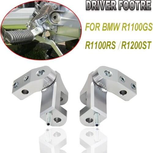 NEW Rockster Adjustable Driver Footrest Passenger Lowering Motorcycle FOR BMW R1100GS R1100RS R1200ST R 1100 GS RS R 1200 ST