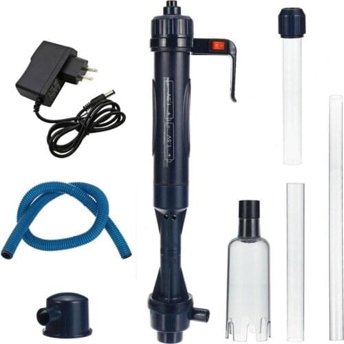 Siphon Adjustable Multi-function Plastic Fish Tool Water Filter Pump for Aquarium