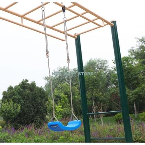 Outdoor Swing Set for Kids Swing Chair Thicken Seat with Adjustable Ropes for Park Garden Playground Accs Children Kids Toy
