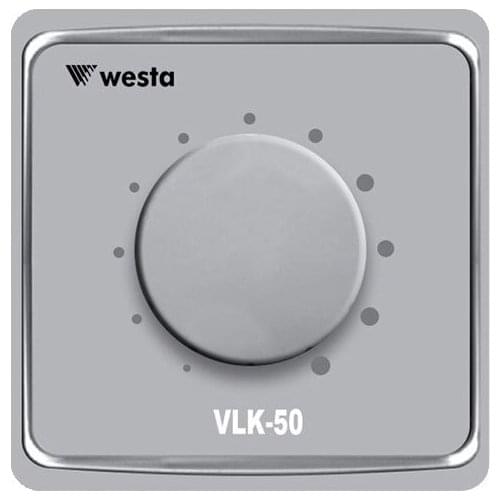 WESTA VLK-50 50 W-10 KADEMELİ-TRANSFORMER 24 V RÖLELİ VOLUME CONTROL (DİMER)