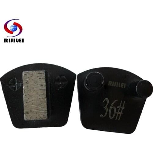 12PCS/Set Diamond Grinding Disc Scraper Cutting Blade For Concrete Floor Strong Magnetic Diamond Grinding Shoes Plate P30B