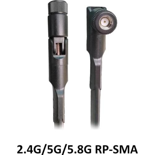 2.4GHz 5GHz 5.8Ghz IOT Antenna 5dBi RP-SMA Connector Dual Band wifi Antena aerial SMA female wireless router 2.4 ghz 5.8 ghz