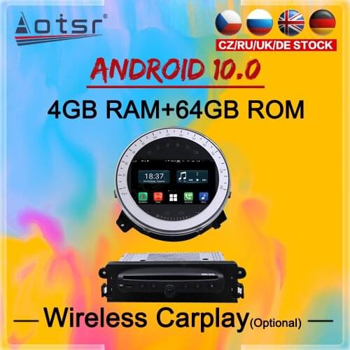 For BMW MINI Android Multimedia Radio 2006-2013 Car Autoradio Player cassette recorder Head unit GPS Navigation Stereo NO 2 din