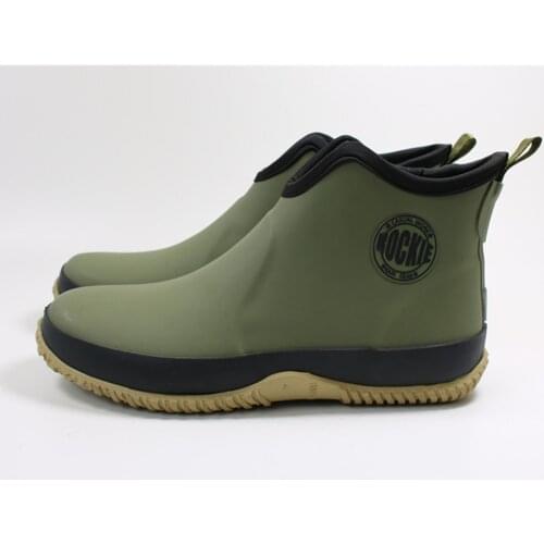 Fly Fishing Boots Anti-slip Waterproof Breathable Rubber Rock Fishing Shoes Steel Nail-soled Snow Wind Winter Protection Shoes