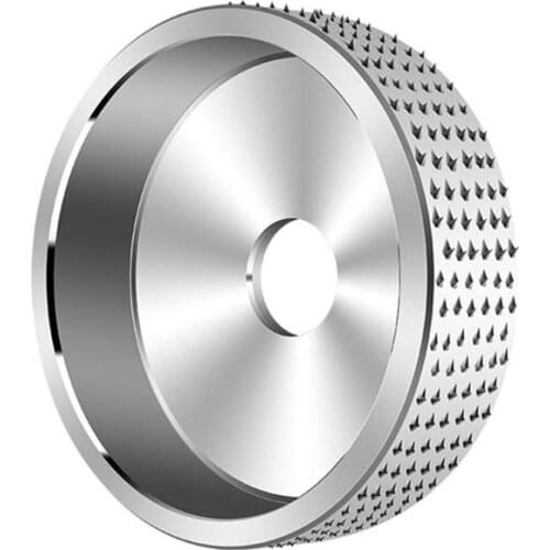 Round Wood Angle Grinding Wheel Woodworking Abrasive Disc Angle Grinder Carbide 16mm Bore Shaping Sanding Carving Rotary Tool