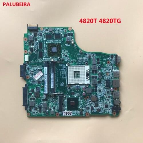 PALUBEIRA DA0ZQ1MB8F0 REV F MBPVL06001 MB.PVL06.001 For acer aspire 4820T 4820TG motherboard HM55 DDR3