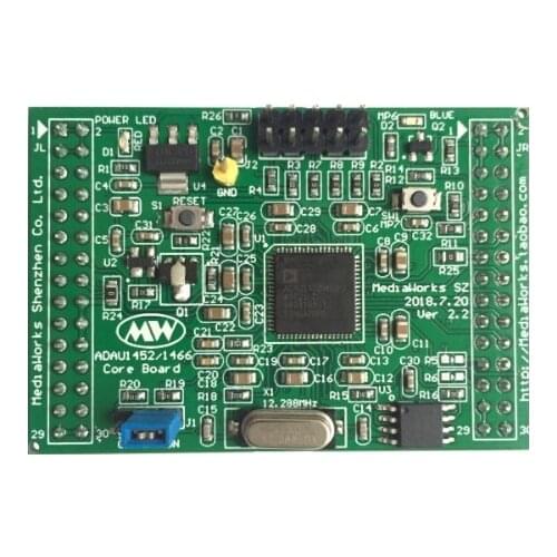 SIGMADSP ADAU1452/1466 core board (new)