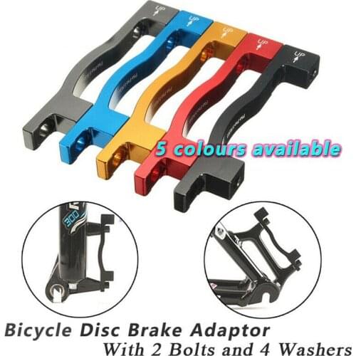 Moutain Bike Brake Disc Rotor MTB Bicycle Disc Brake Adaptor Aluminium Front Rear Caliper 180/203mm Bike Accessorie PM-PM