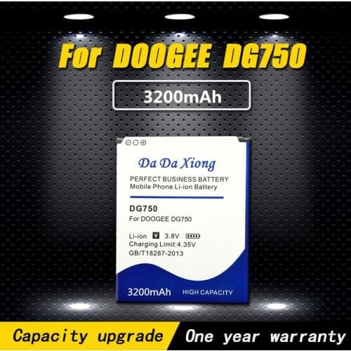 3200mAh New Model [ DG750 ] Mobile Phone Battery for DOOGEE DG750 Cell Phone Battery