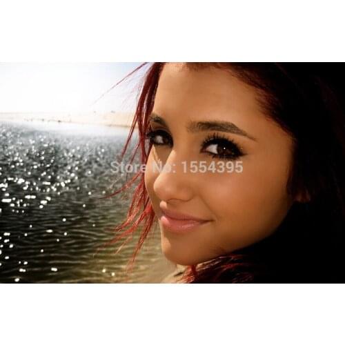 New Hot Sale Custom Ariana Grande Classical Fashion Stylish Home Decor Retro Poster (50x76cm) Wall Sticker Free Shipping U1-160