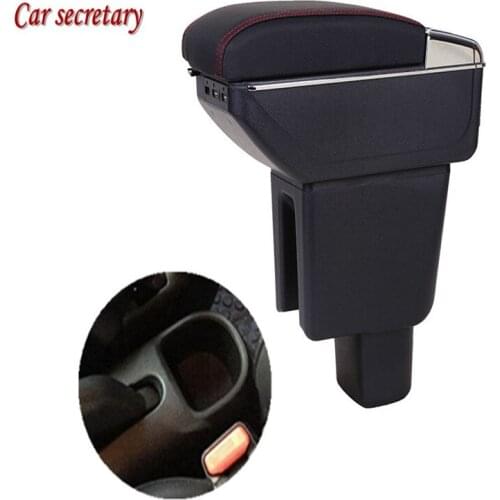 New Armrest For Honda BRV Honda Mobilio BR-V Armrest Box Central Store Content Storage Box with Cup Holder Car Accessories