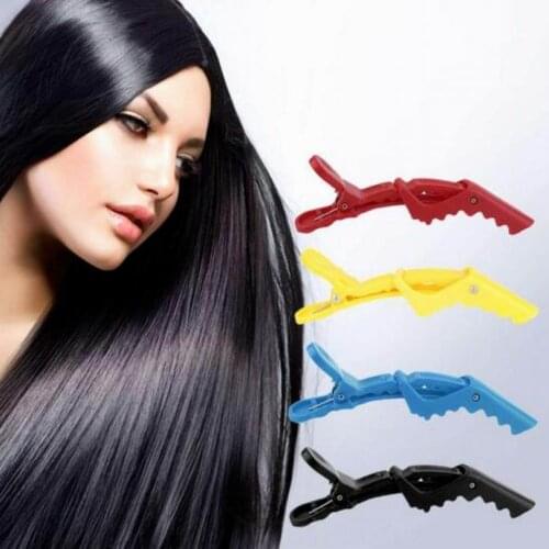 Wholesale high quality dye hair clip crocodile style big hairgrip as lady fashion hair accessory hairdressing tool in salon