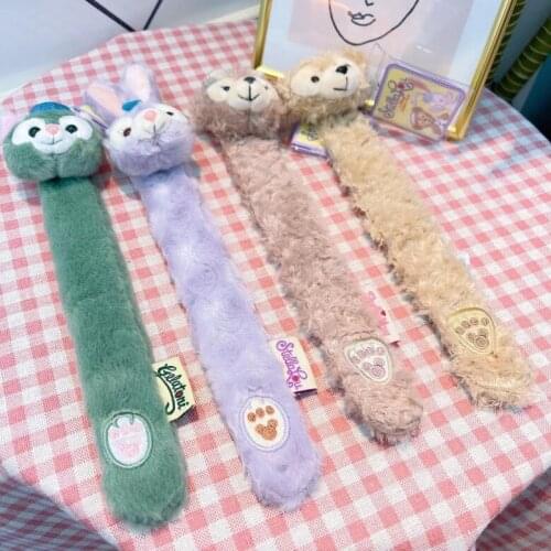 StellaLou Stella Rabbit Cartoon Plush Doll Ring Pop Portable Bracelet Puzzle Toy Cute Jewelry