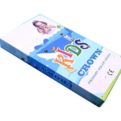 Dental Stainless Steel Teeth Crown 48PCS /96pcs Orthodontic Children Teeth Crown Dental Temporary Kids Crown