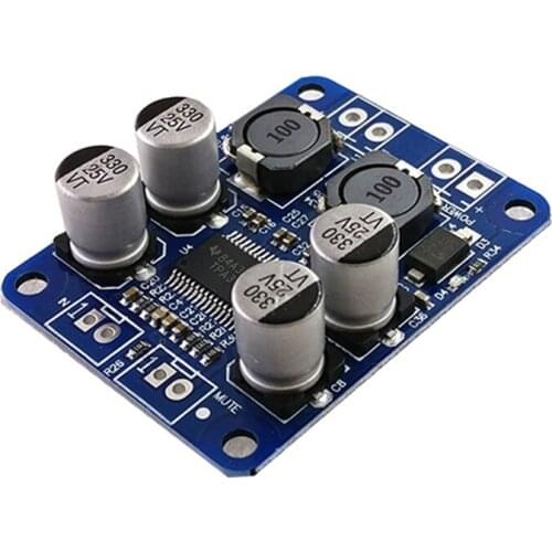 TPA3118 1x 60W 8~24VDC PBTL mono digital power amplifier board module power amplifier module Amp Amplificador