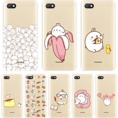 Back Cover For Pocophone F1 Xiaomi Redmi Note 4 4X 5 5A 6 Pro Prime Rabbit Soft Phone Case Silicone For Redmi S2 6A 5 Plus 4A