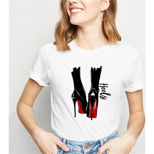 Print T-shirt Plus Size Sexy Womens T Shirt Flower Perfume Bottle Harajuku Short Sleeve Tee Shirt Female Tshirt Casual Tops