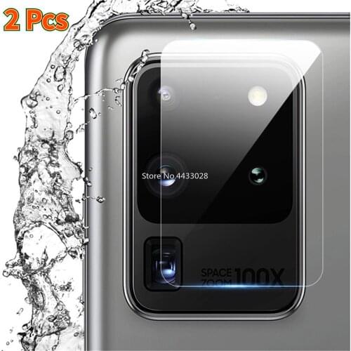 2Pcs Camera Lens for Samsung Galaxy A51 A50 A20e M21 M31 A10 Screen Protector on Samsung S20 Ultra S10 Note 20 10 Plus Lens Film