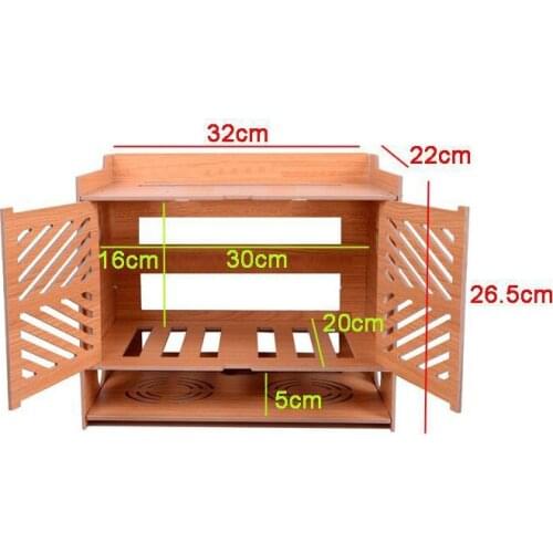 2019 Creative Router Rack Plug-in Power Cord Storage Box WiFi Light Cat Storage Box Home Decoration Furnishing Desktop Groceries