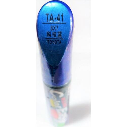 Car scratch repair pen, auto paint pen Blue color for Toyota Vios Corolla Reiz vois highlander Crown RAV4 Camry Yaris
