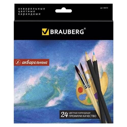 Цветные карандаши BRAUBERG China At AliExpress