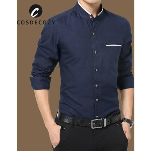 Cosdecozy Men's Long Shirts